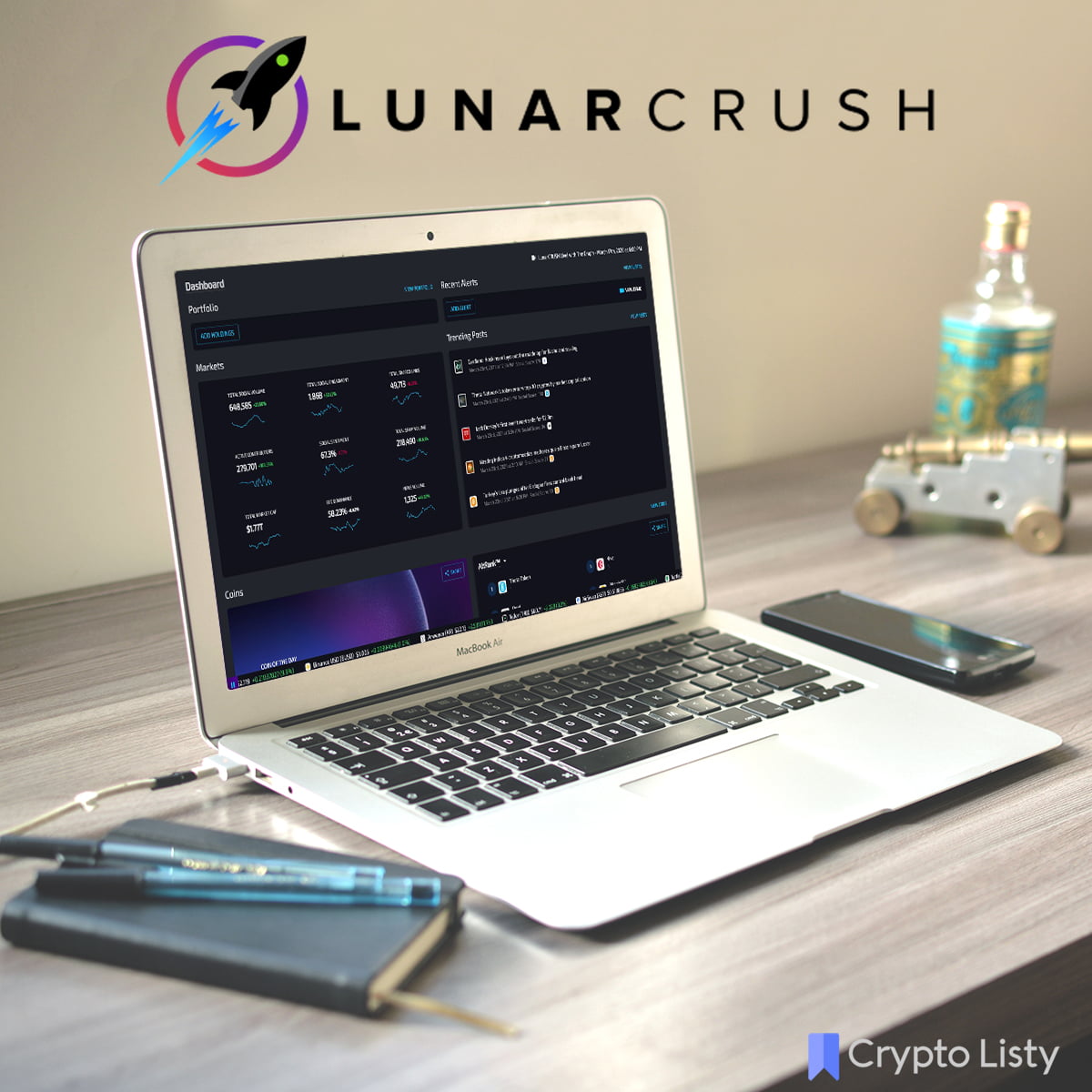 LunarCrush website.