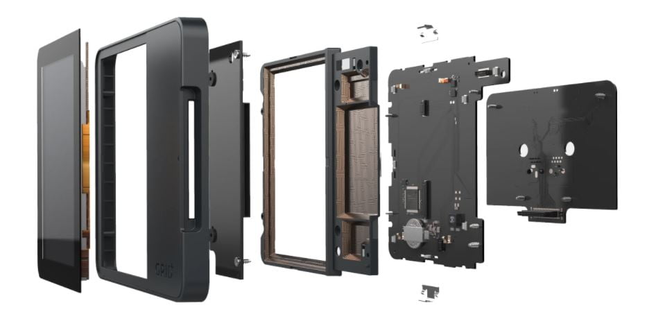 Lattice1 hardware components provide a secure computing environment.