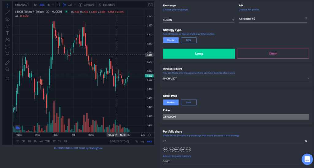 Smart trading terminal.