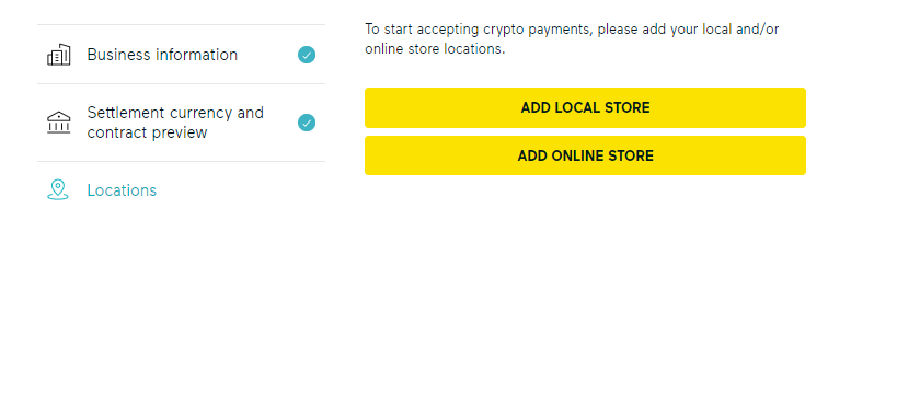 Add your store to GoCrypto.