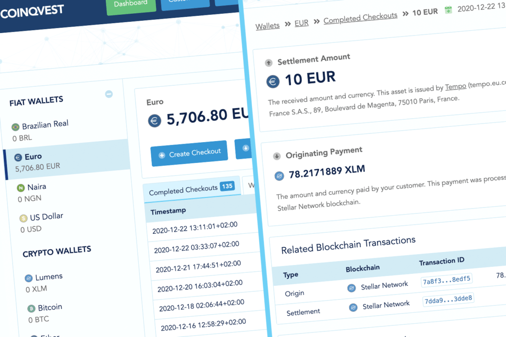  Transaction Records and Accounting coinqvest