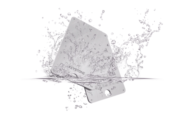 Never worry about your Keystone Tablet Plus, it is  Waterproof and Corrosion Resistant 