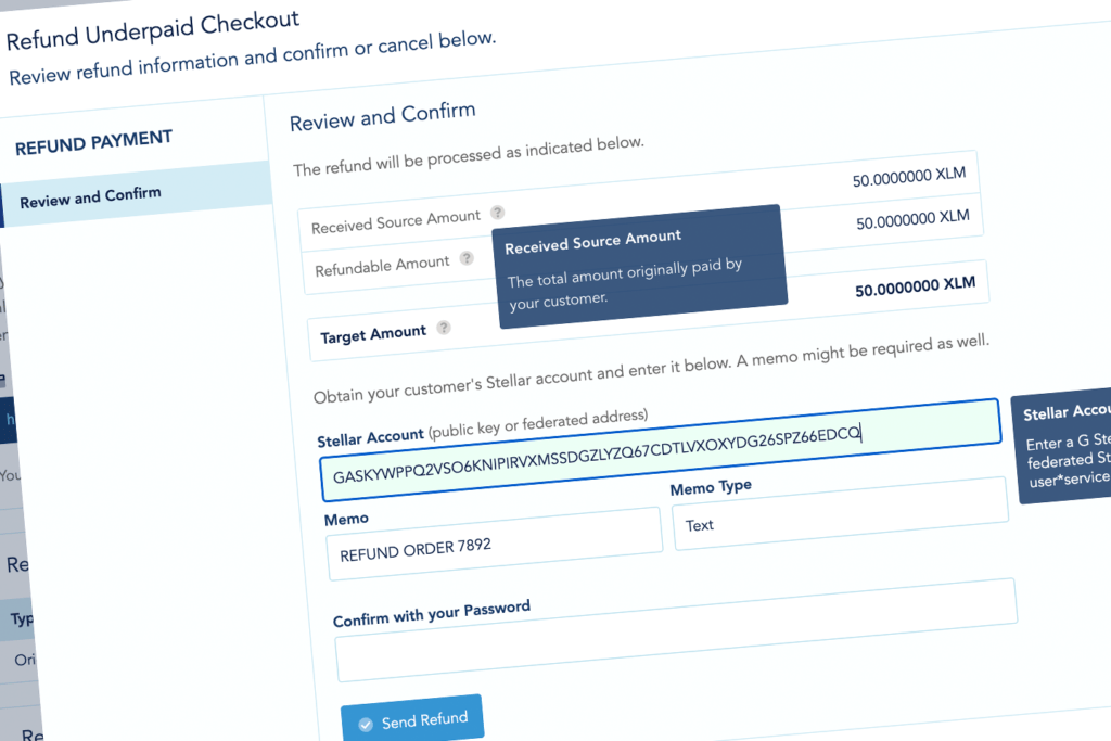 You can refund on COINQVEST.