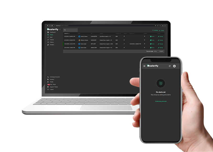 connect multiple exchanges on Dealerify